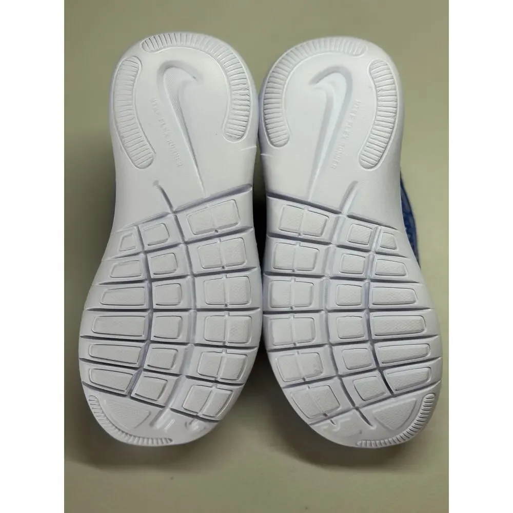 NEW! Nike 1Y Flex Runner 4 PS Blue Slip-On Sneaker - Kids'